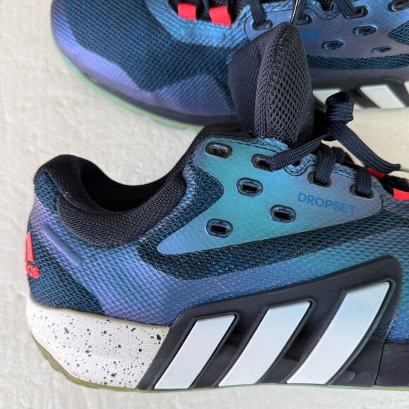 Size 11.5 Adidas Dropset Trainer Training Shoes ‘Iridescent Black’ Men’s GZ2941 - Picture 6 of 15